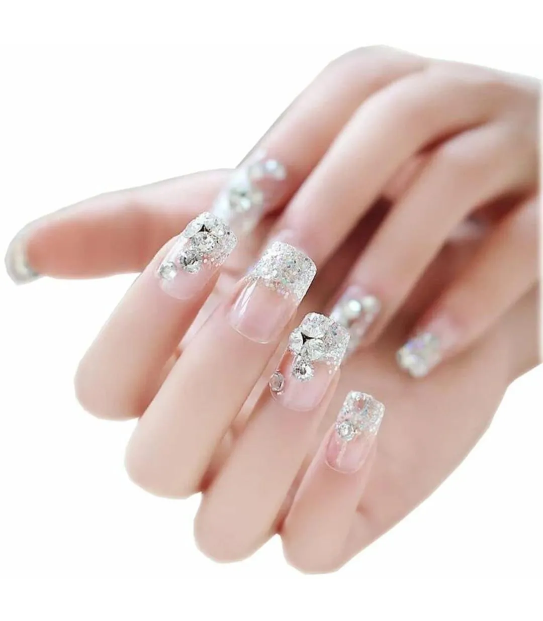Stylish Acrylic Fake Nail (12 pcs)