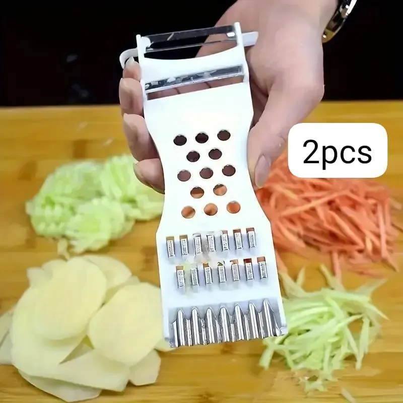 5 in 1 Multipurpose Vegetable Slicer- Cutter- Peeler- Grater, Buy 1 Get 1 Free