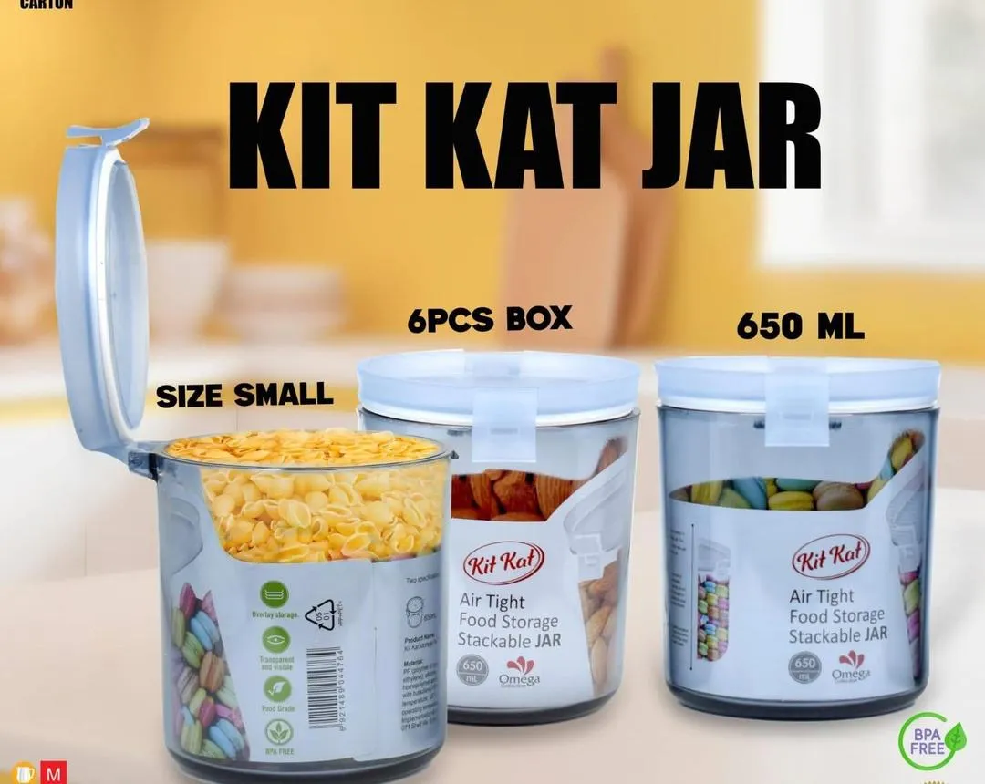 Kit Kat Jar Set (6 pc)