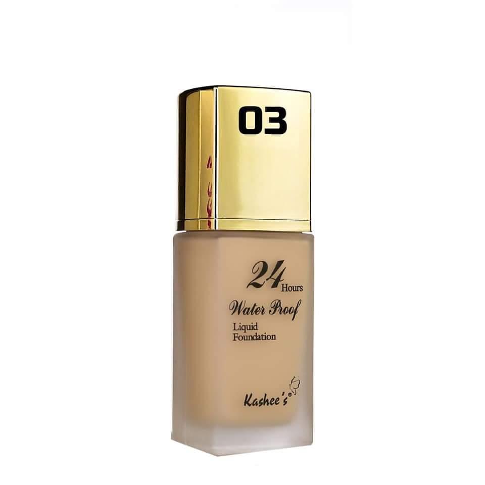 24 Hours Waterproof Liquid Foundation - Shade 03