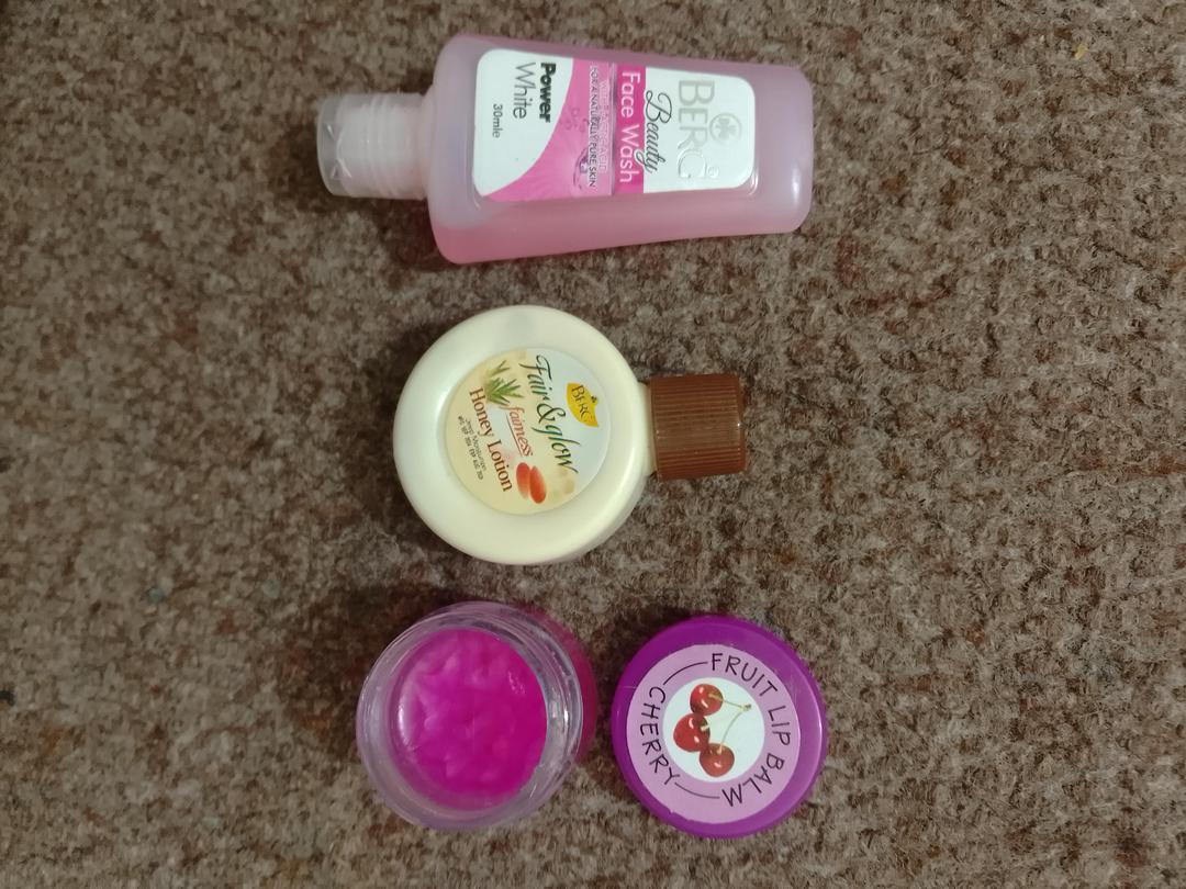 Ultimate Skincare Bundle: 3 in 1 Pack of 3 - Lip Balm, Face Wash & Body Lotion