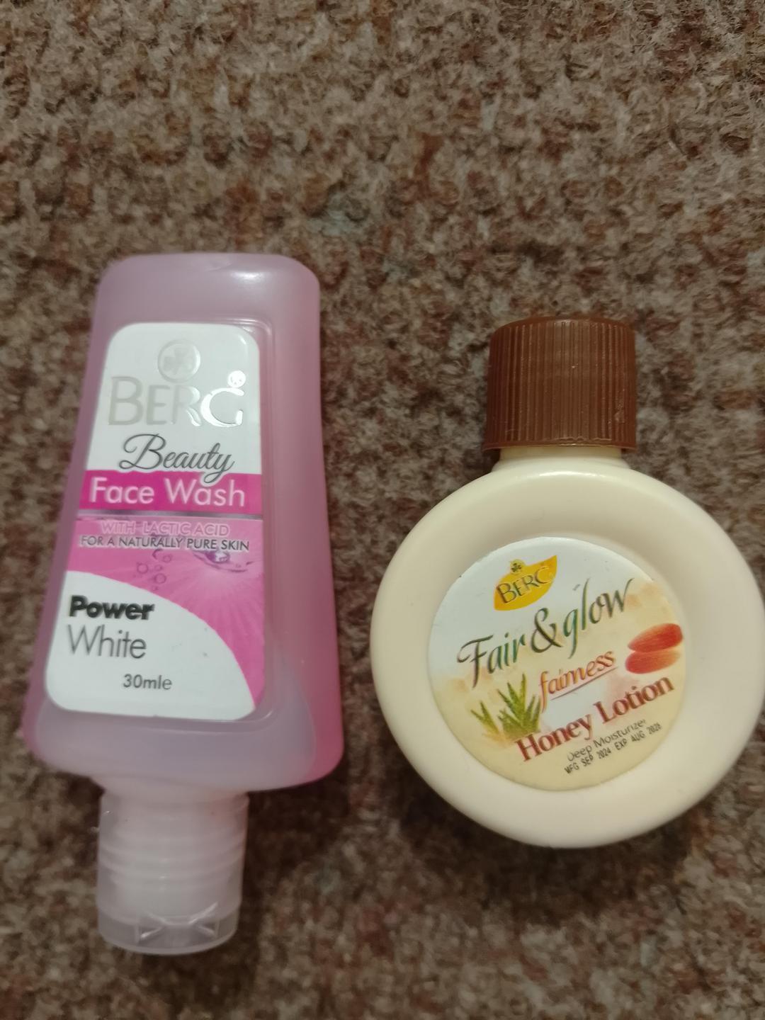 2 in 1 Skincare Bundle: Body Lotion & Face Wash (Pack of 2)