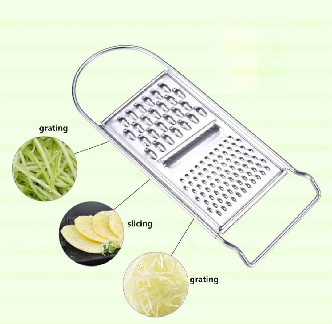 Stainless Steel Grater - 1 Pc for Enhanced Kitchen Functionality and Style