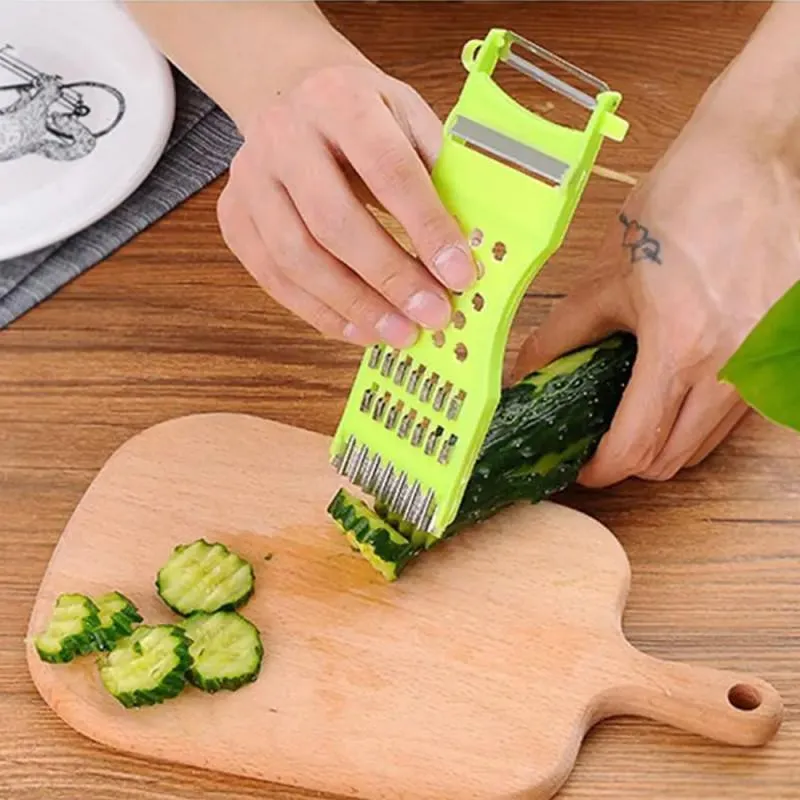5 In 1 Vegetable Slicer, For Daily Kitchen Task, 1 Pc