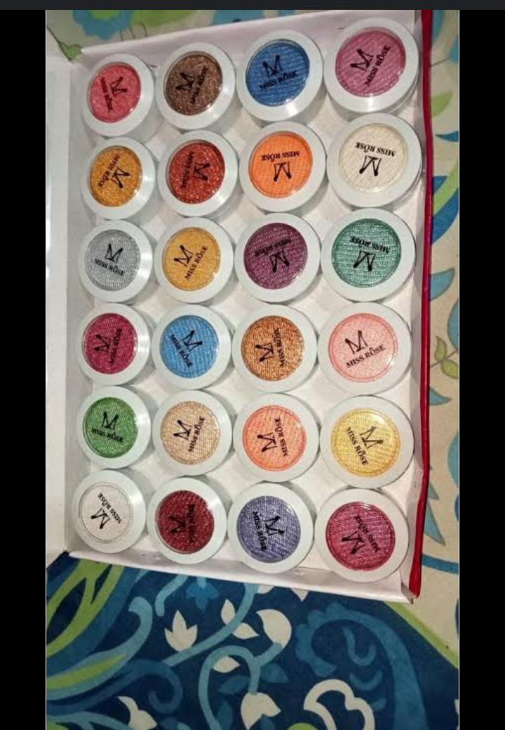 12Pcs Glitter Eyeshadow