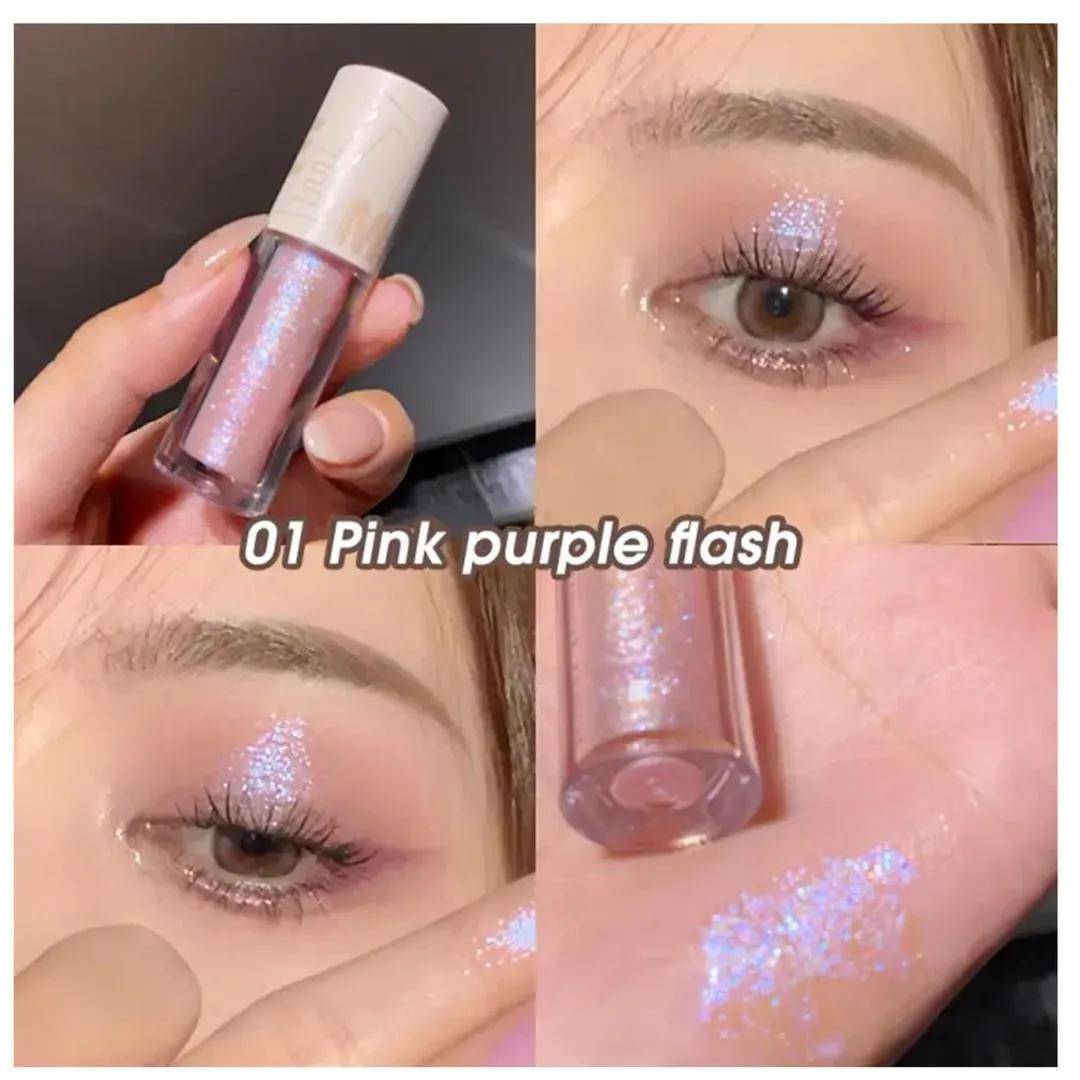 Dragon Ranee Liquid Glitter Eyeshadow, High Pigmented Texture, 3 Pcs In Multicolors