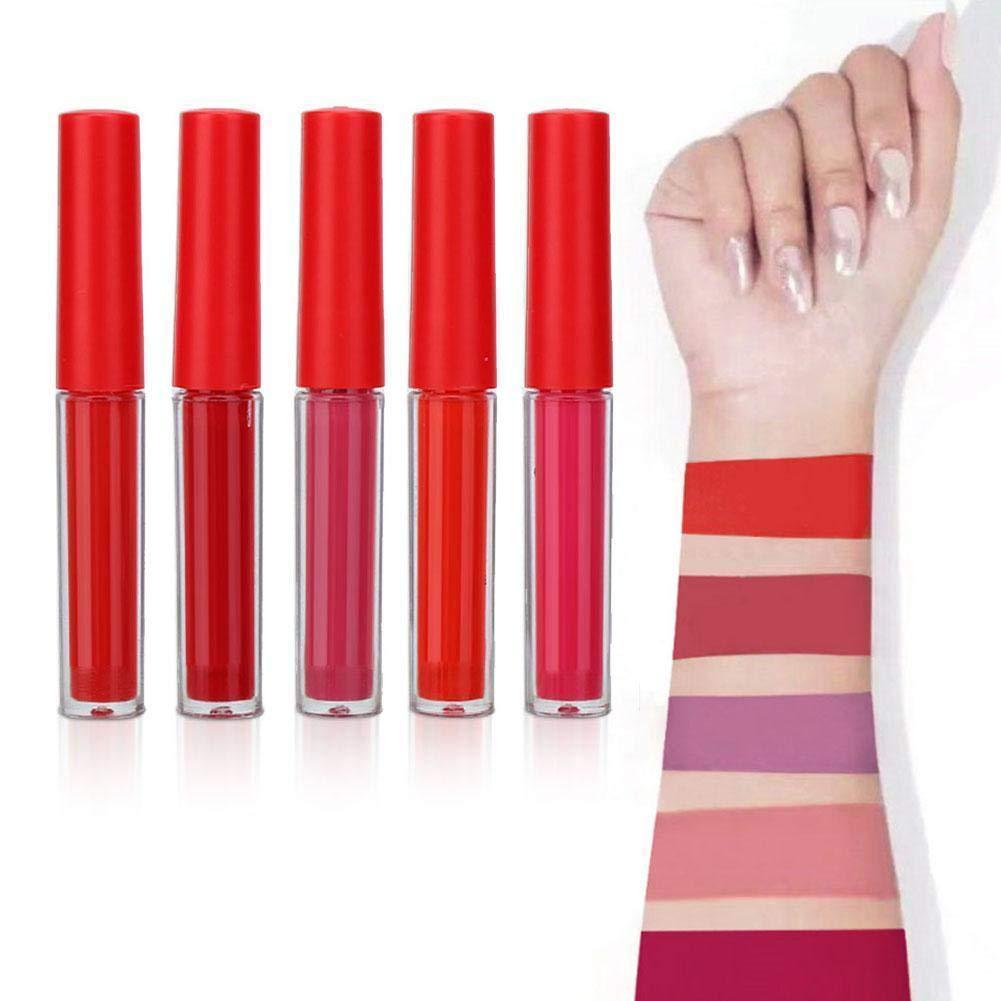 Glossy Finish Lip Gloss - 3 Pcs of Stunning Shades Of Red