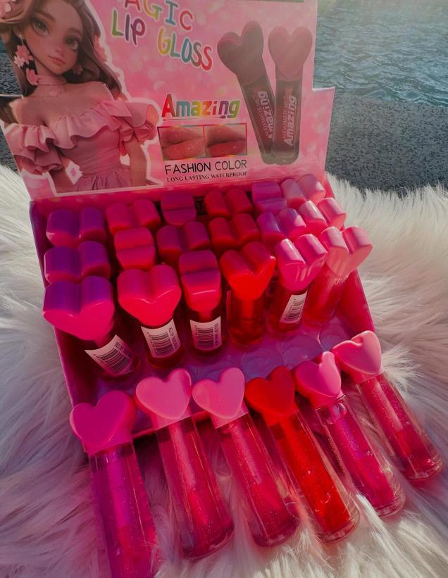 High Pigmented Lip Oil - 3 Pcs Shades of Pink for Bold Coverage