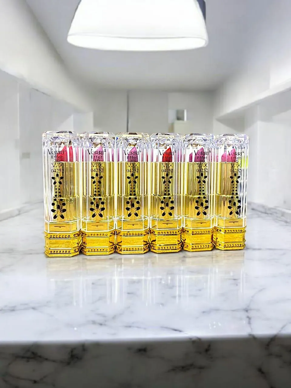 6 Pcs High Pigmented Lipstick, In Multicolors 