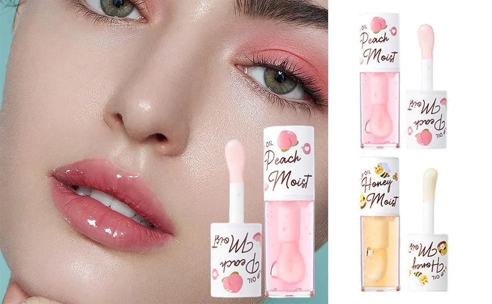 Moist Big Brush Glossy Finish Lip Oil, 1 Pc, Shades Of pink 