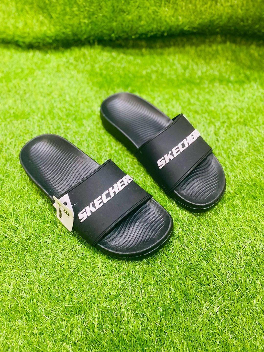 Men's Casual PU Leather Slide Slippers - Available in 4 Sizes