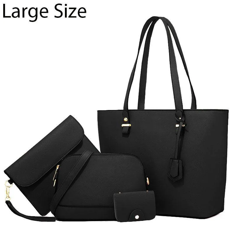 Women's Leather Plain Shoulder Bag