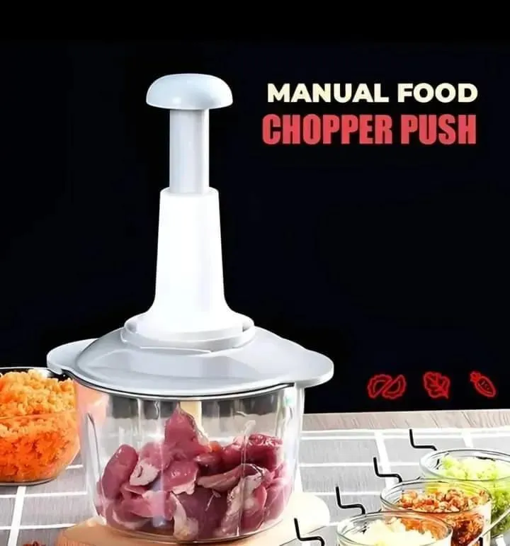 Adds Style And Functionality To The Kitchen Manual Food Chopper