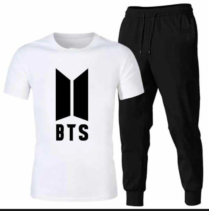 Men's Cotton Jersey Printed Track Suit - 2 Pcs Set