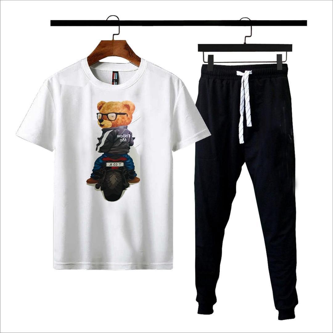 Men's Graphic Sublimation Track Suit - 2 Pcs Polyester Set