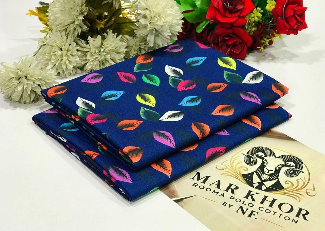 2 Pcs Women's Unstitched Printed Suit