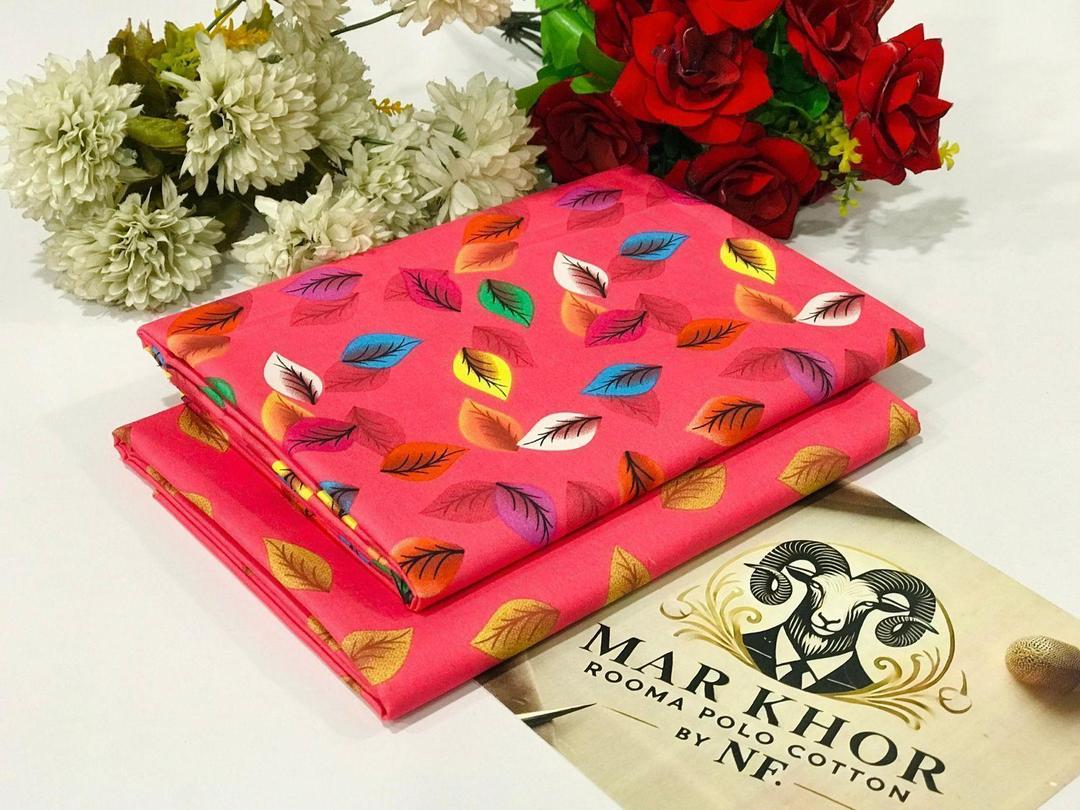 2 Pcs Women's Unstitched Printed Suit