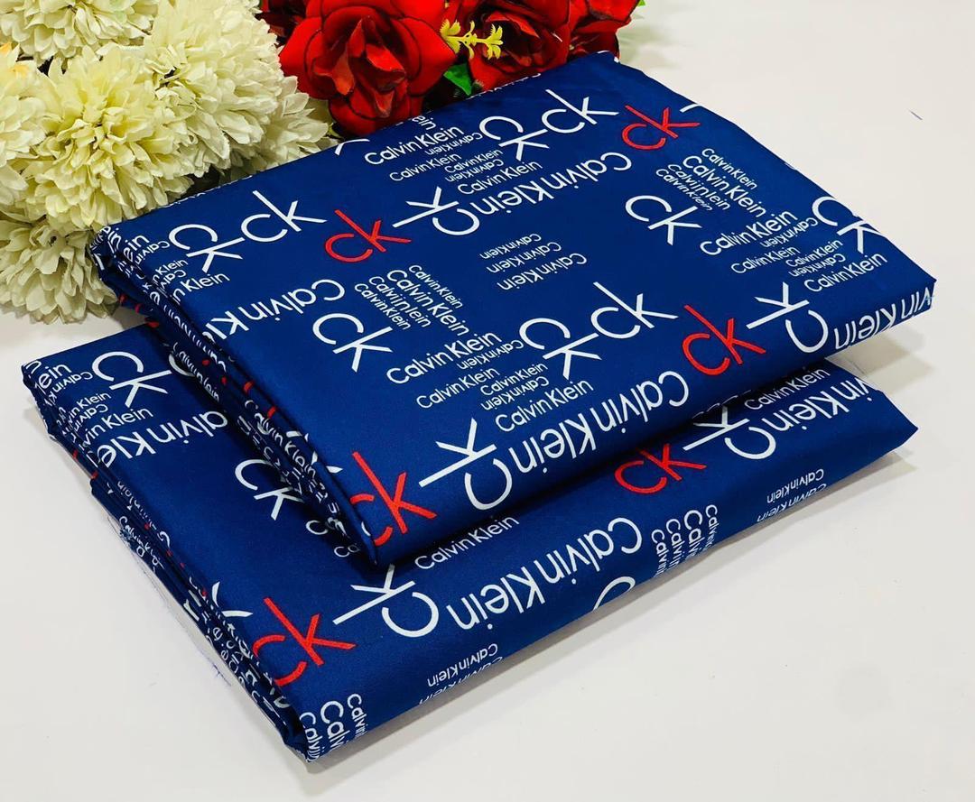 2 Pcs Women's Unstitched Printed Suit