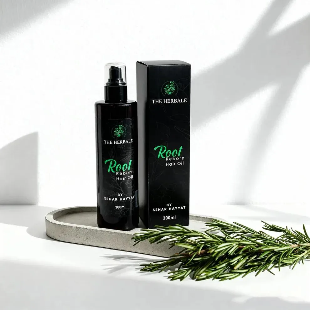 The Herbale  Hair Oil By Sehar Hayat