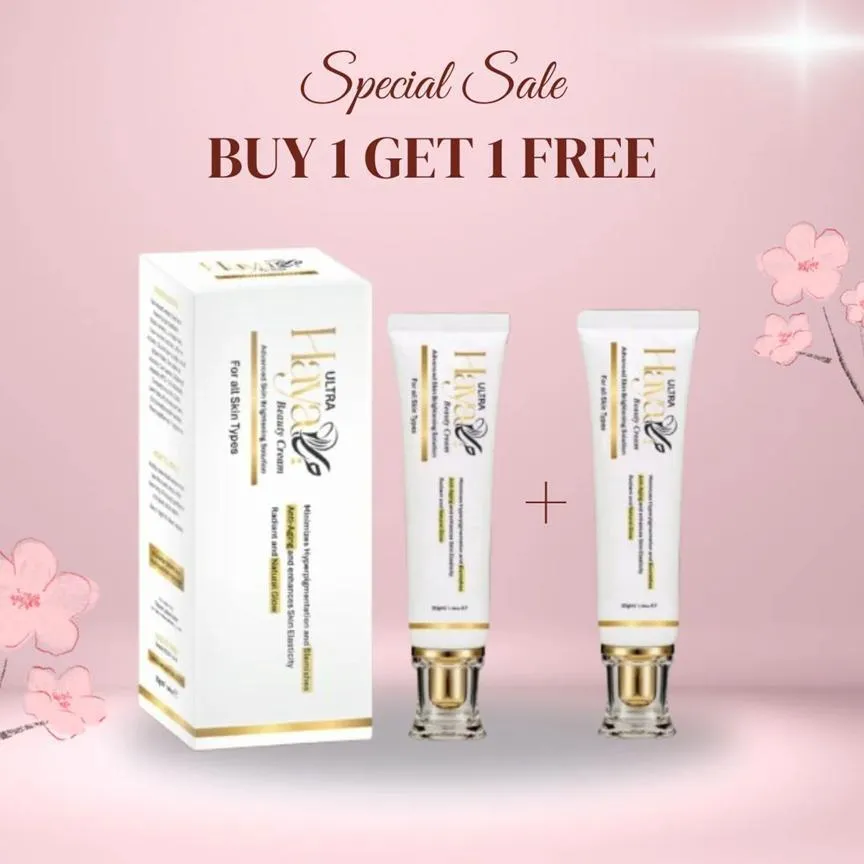 Haya Whitening Cream Pack of 2