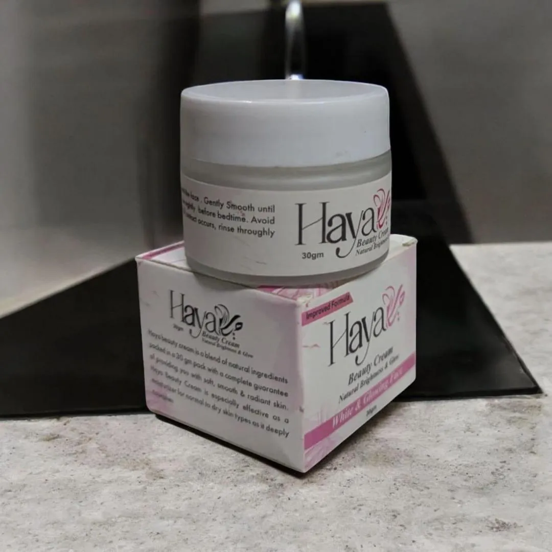 Haya Whitening Cream Jar