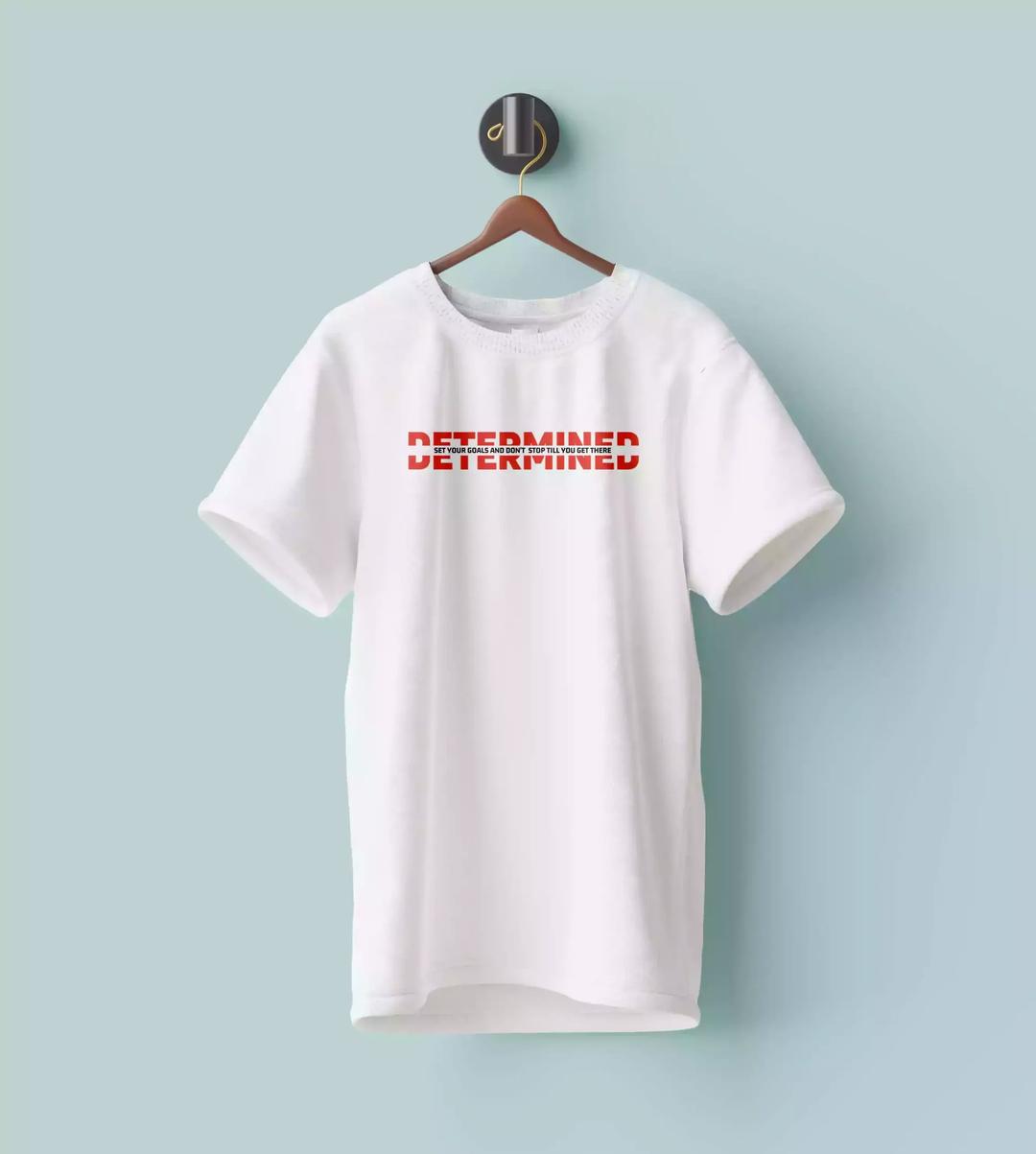 WYPO T-Shirt for Man Cotton Printed Graphic T-Shirt - Crewneck, White