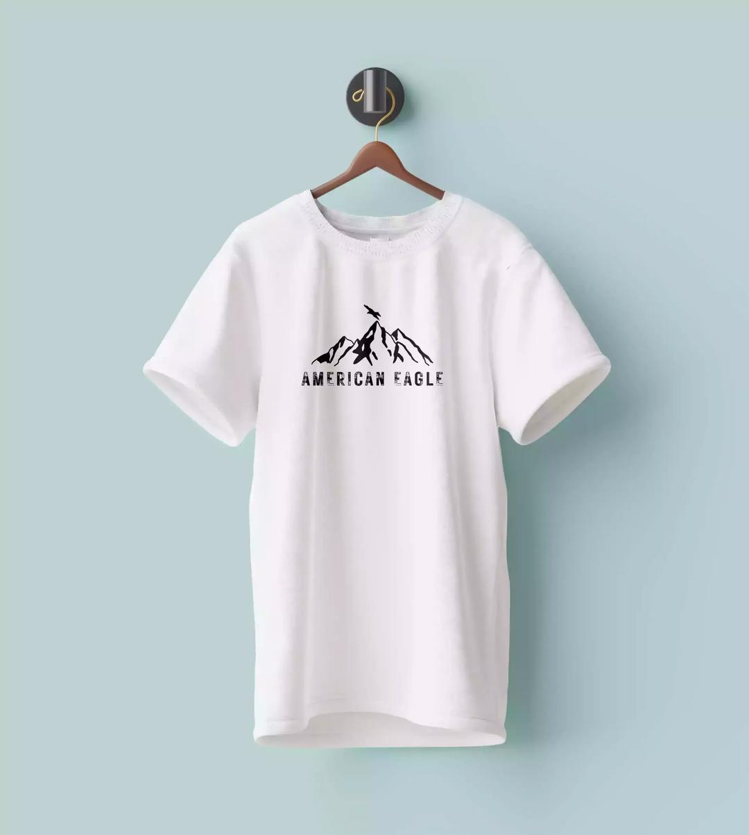 WYPO T-Shirt for Men Cotton Printed Graphic T-Shirt - Crewneck, White