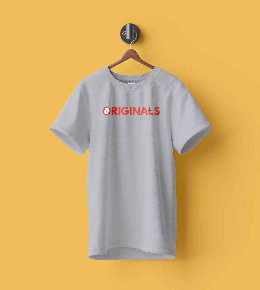 WYPO Premium Quality T-Shirt for  Man for Summer - Round neck, Grey