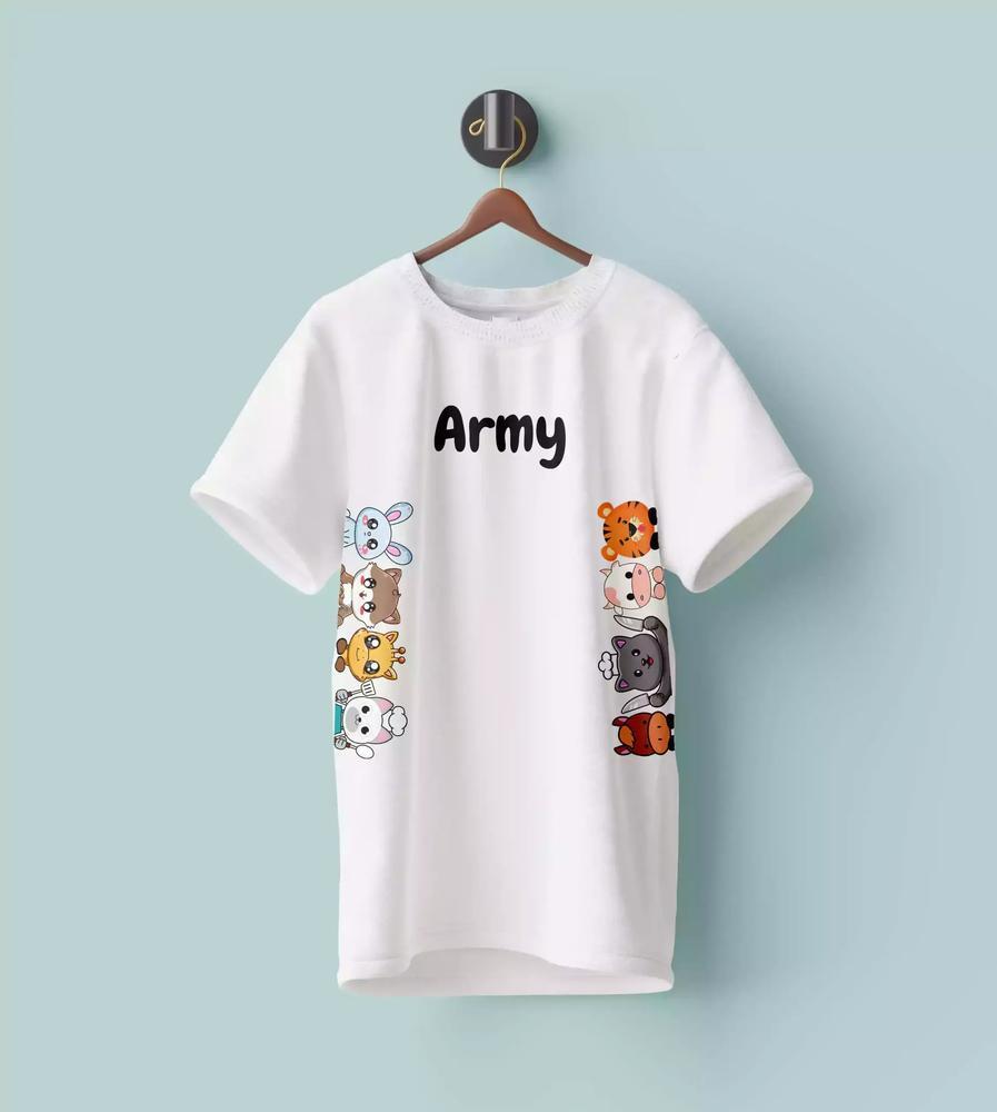 WYPO Cool T-Shirt for Man Grapchic Tee - Crewneck, White