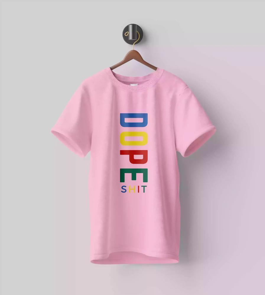 WYPO Premium Quality T-Shirt for  Man for Summer - Round neck, Pink