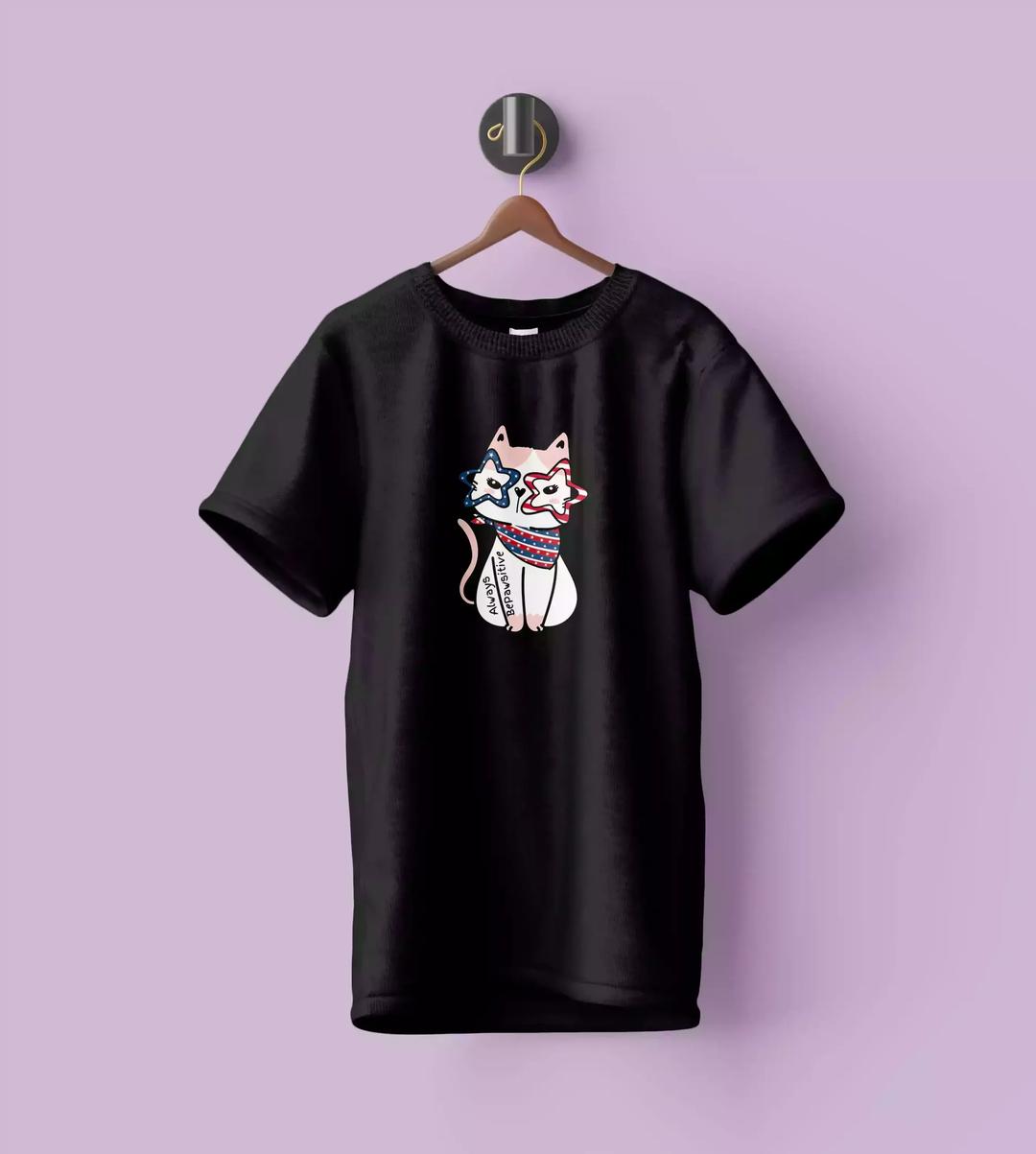 WYPO- Premium Quality Graphic Tee for Women for Summer, Black