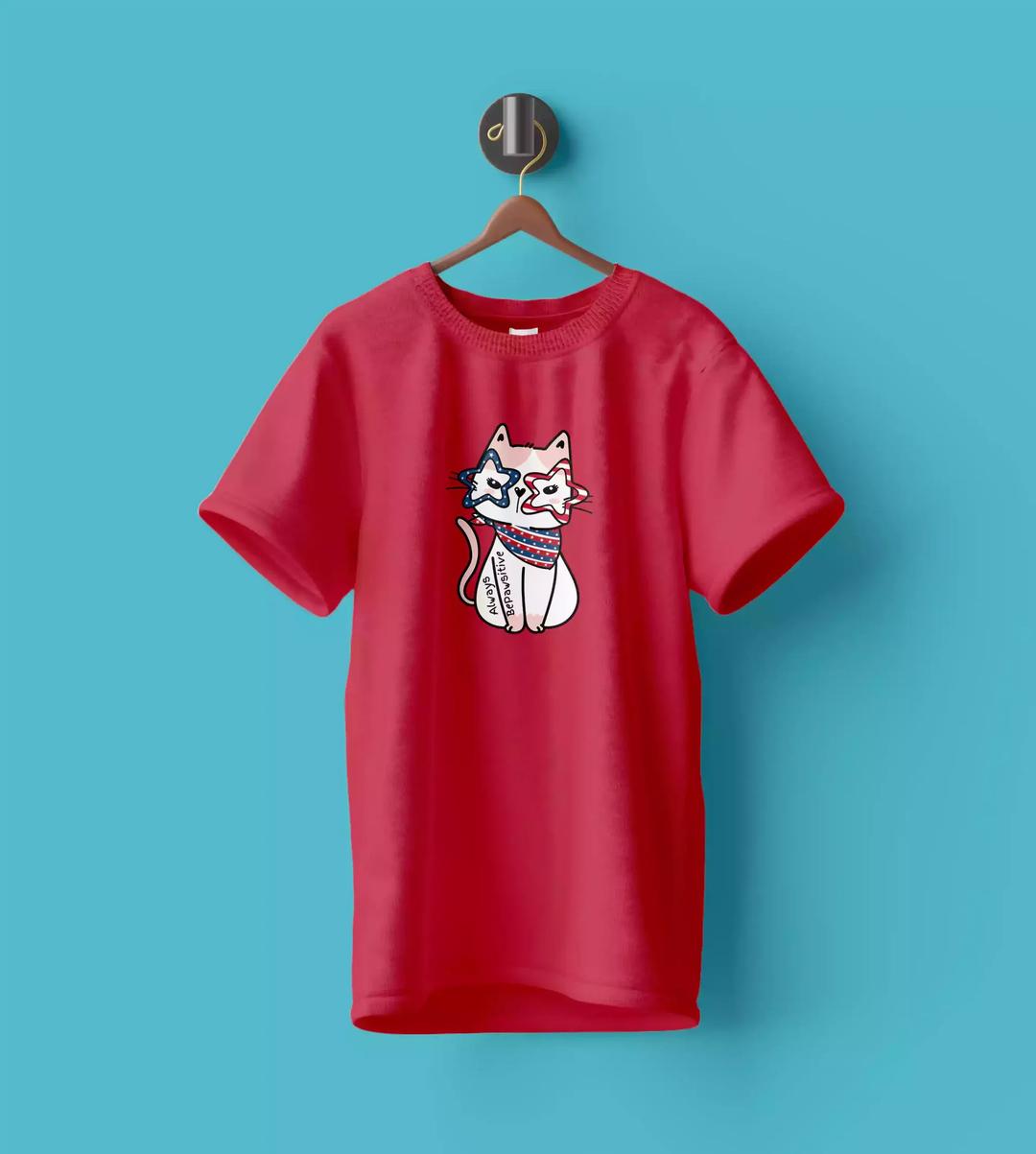 WYPO- Premium Quality Graphic Tee for Women for Summer, Red