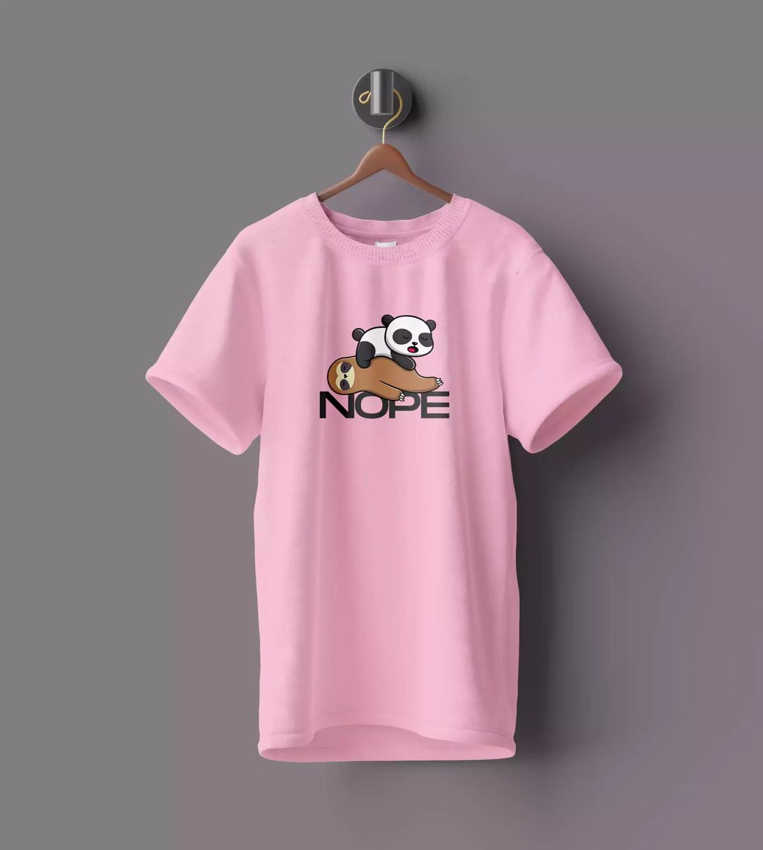 WYPO- T Shirt for Girl Round neck Graphic Cotton Tee, Pink
