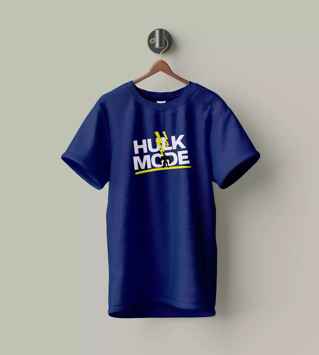 WYPO- Western Wear  Graphic T-Shirt -Crewneck, Dark Blue