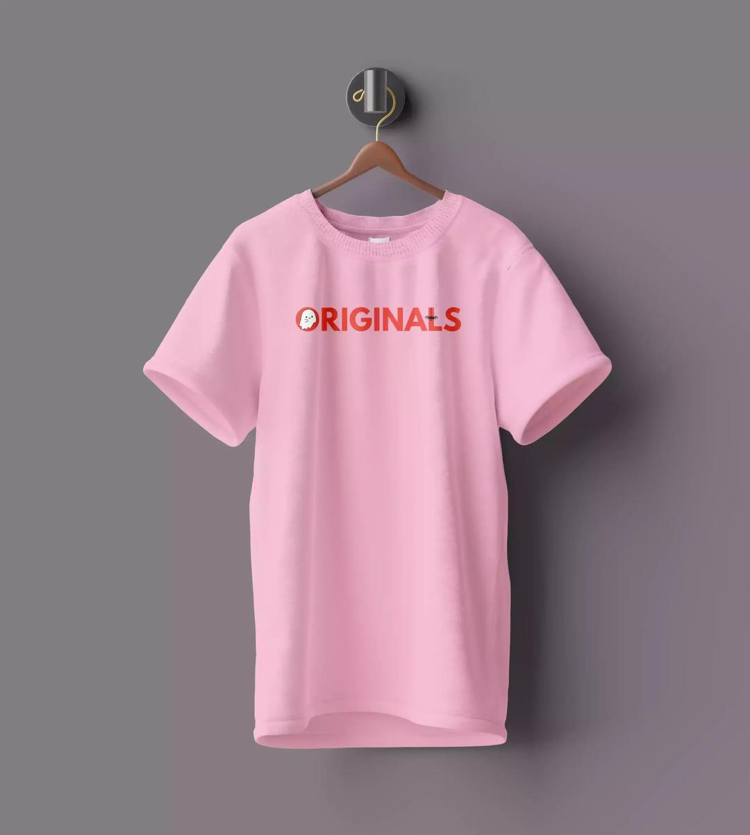 WYPO- Western Style  Printed Graphic T-Shirt -Crewneck, Pink