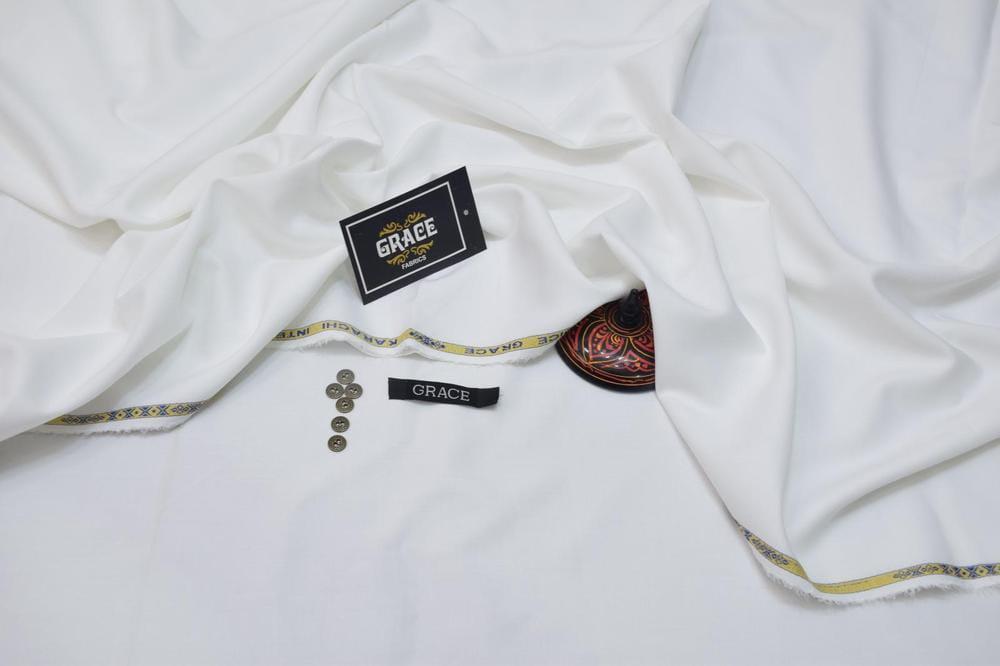 Men’s Unstitched Wash And Wear Plain Suit