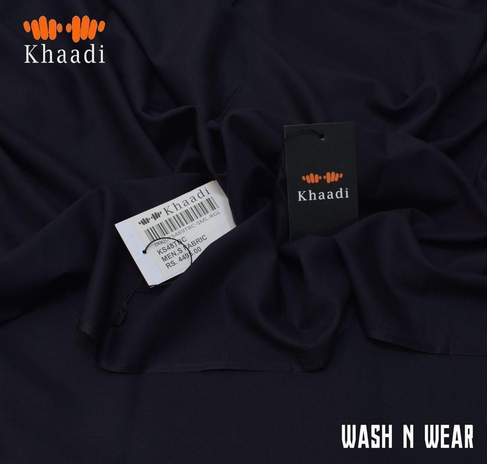 Men’s Unstitched Wash And Wear Plain Suit