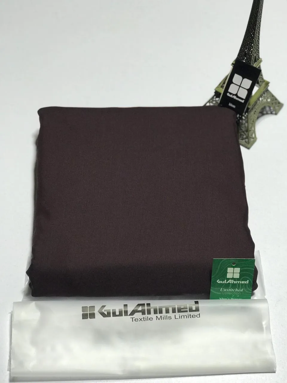 Men’s Unstitched Wash And Wear Plain Suit