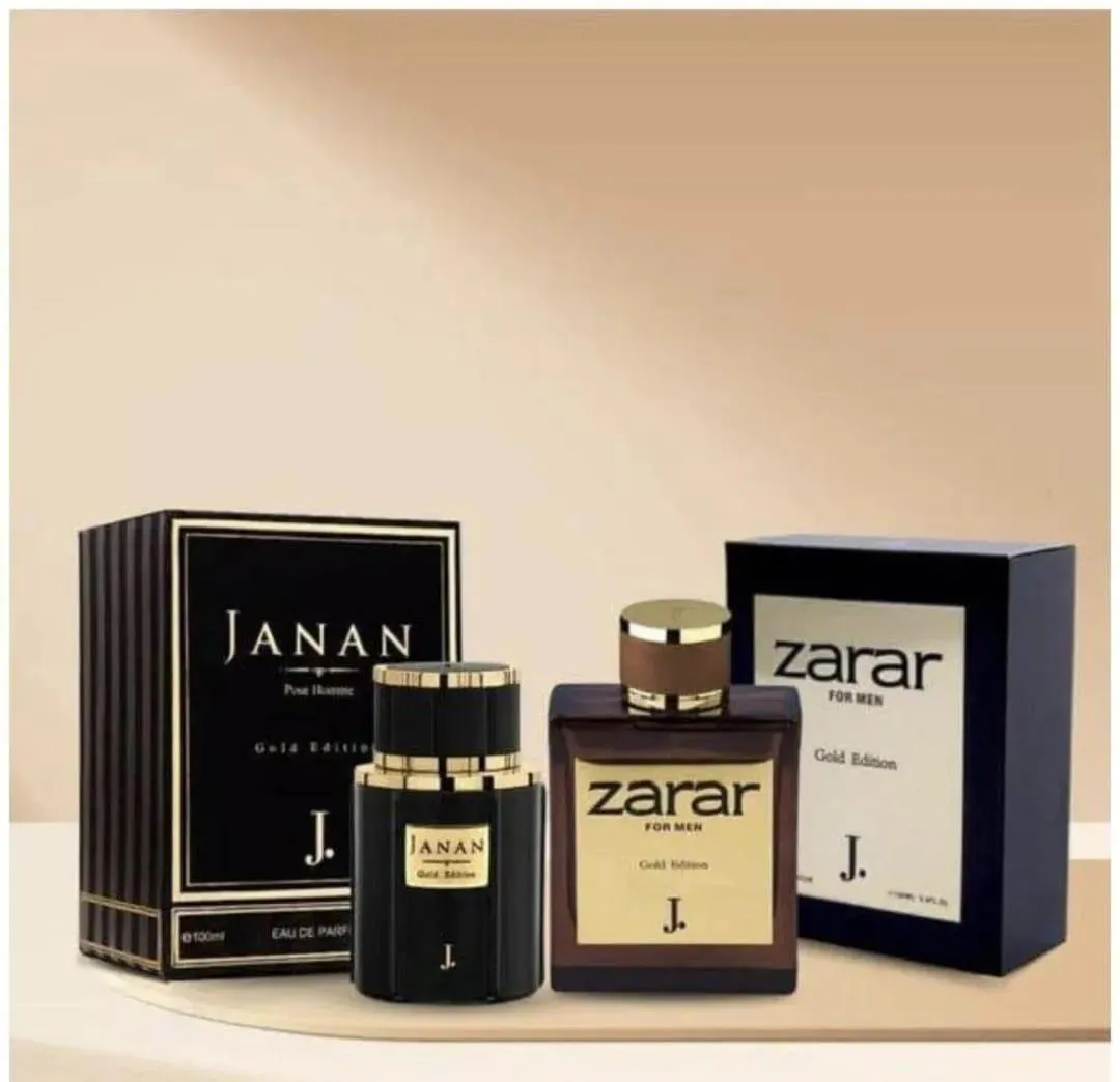 Janan & Zarar Perfume Set - 2 Pcs Long Lasting Fragrance