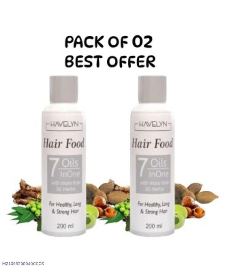 Nourishing Hair Oil - 200ml with Botanical Extracts - 2 Pcs for Anti-Hair Loss