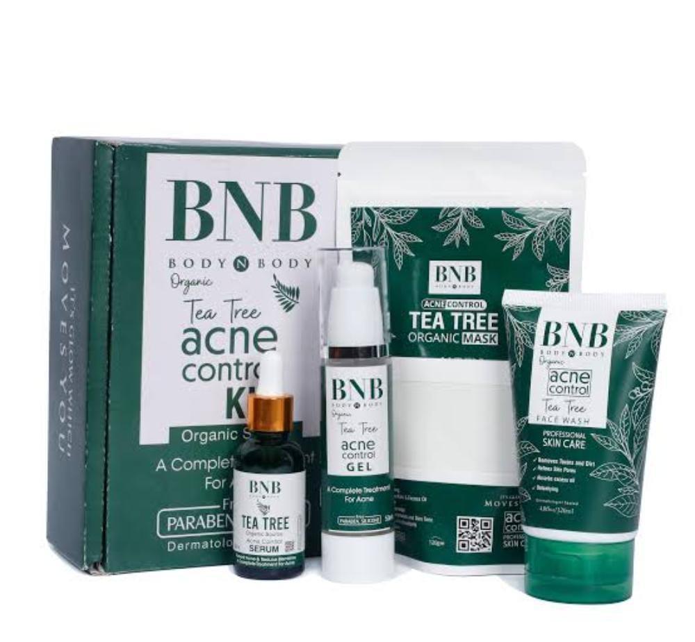 Tea Tree Acne Control Kit 5 Pcs Green – Markaz
