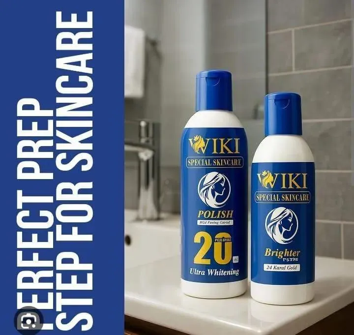 Viki Whitening And Brightening Skin Polisher & Activator