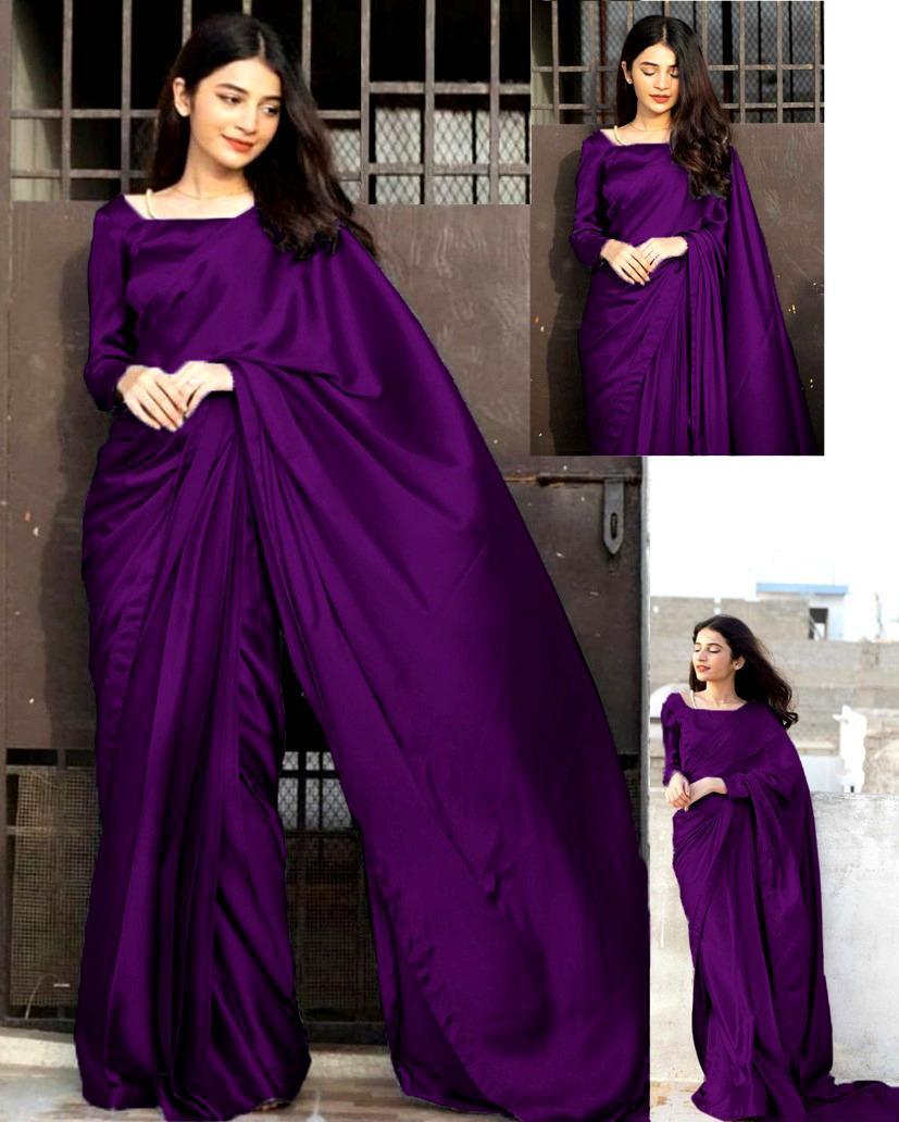 Exquisite Silk Stitched Saree with 3 Pcs - Perfect Elegance for Women