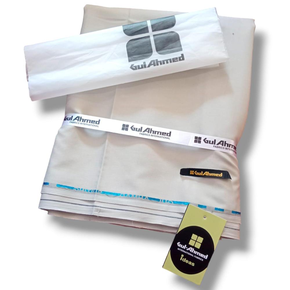 Men’s Unstitched Wash And Wear Plain Suit