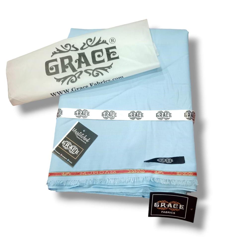 Men’s Unstitched Wash And Wear Plain Suit