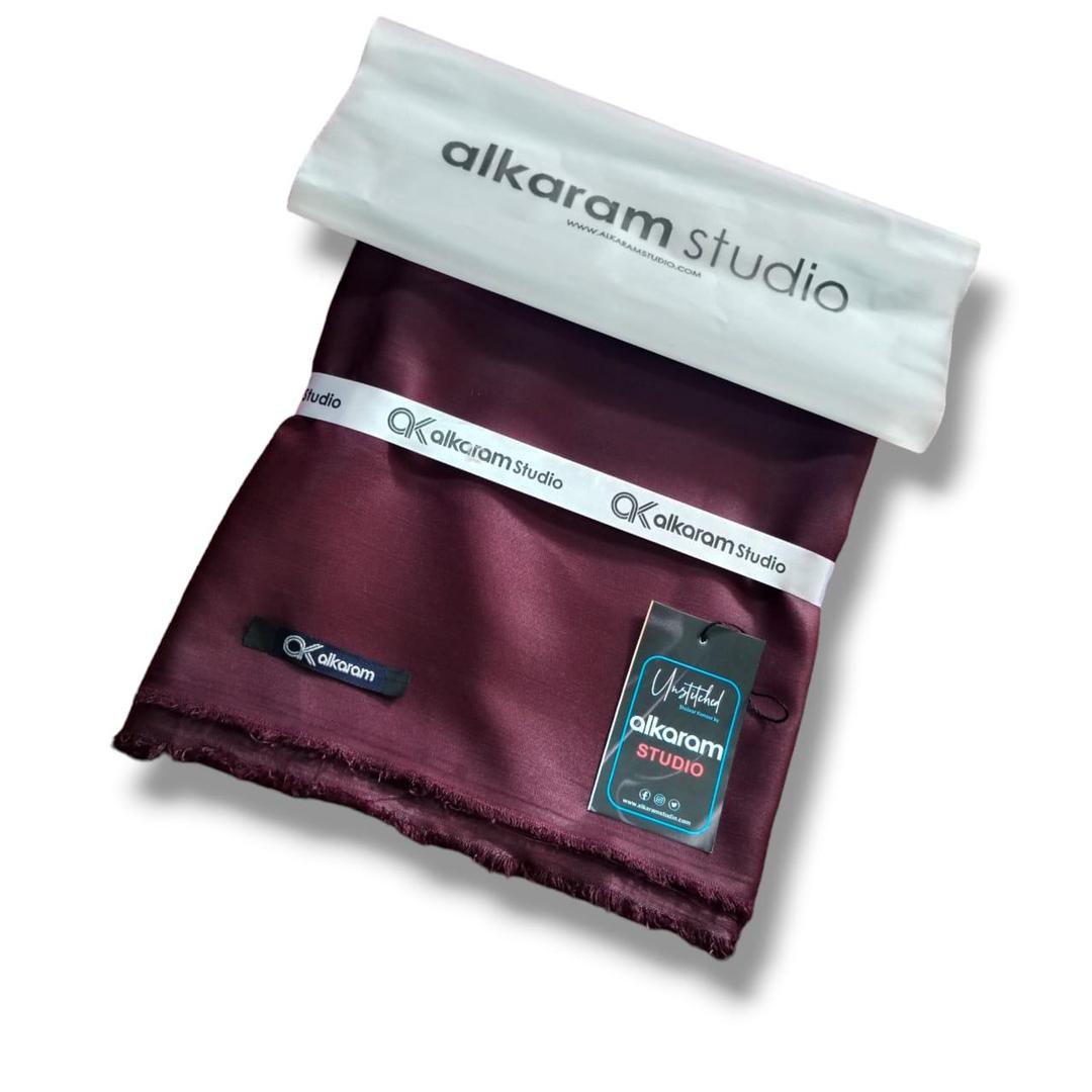 Men’s Unstitched Wash And Wear Plain Suit