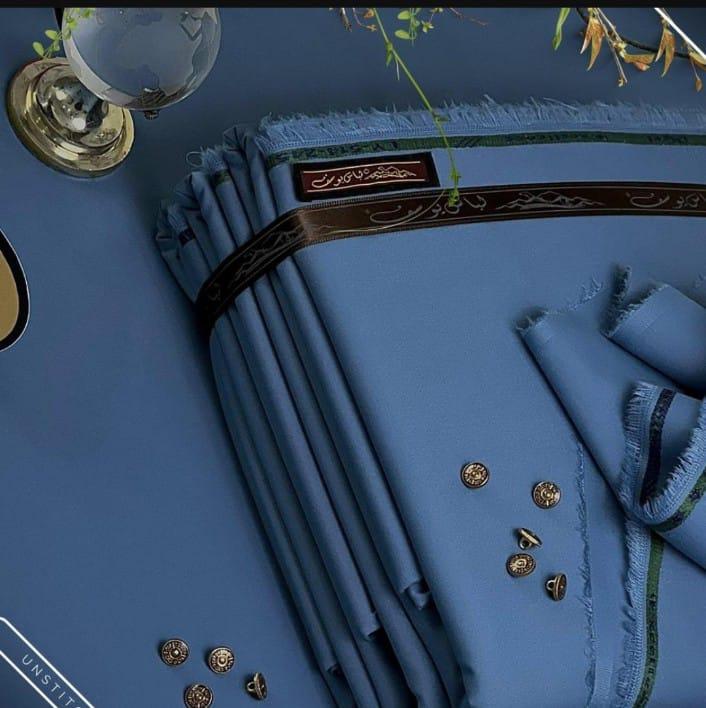 Men’s Unstitched Wash And Wear Plain Suit