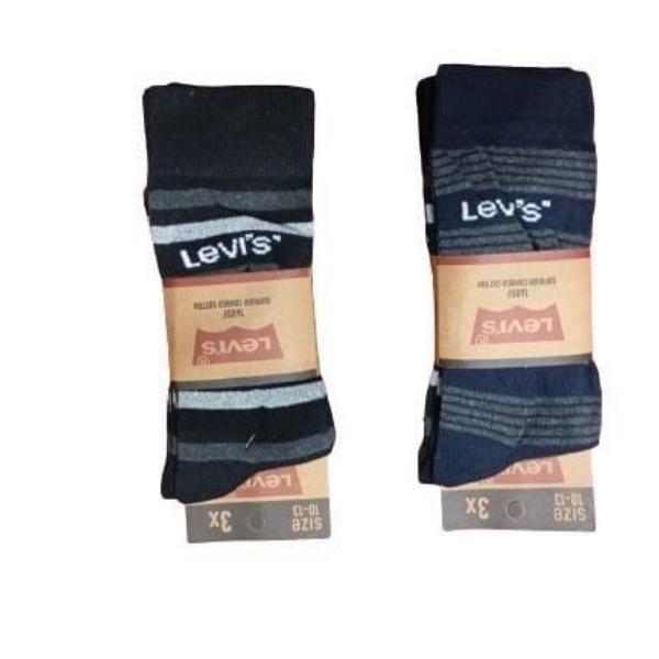 Men's Cotton Crew Length, Easy To Wear, Easy To Wash, Formal Wear Crew Socks Pack Of 6