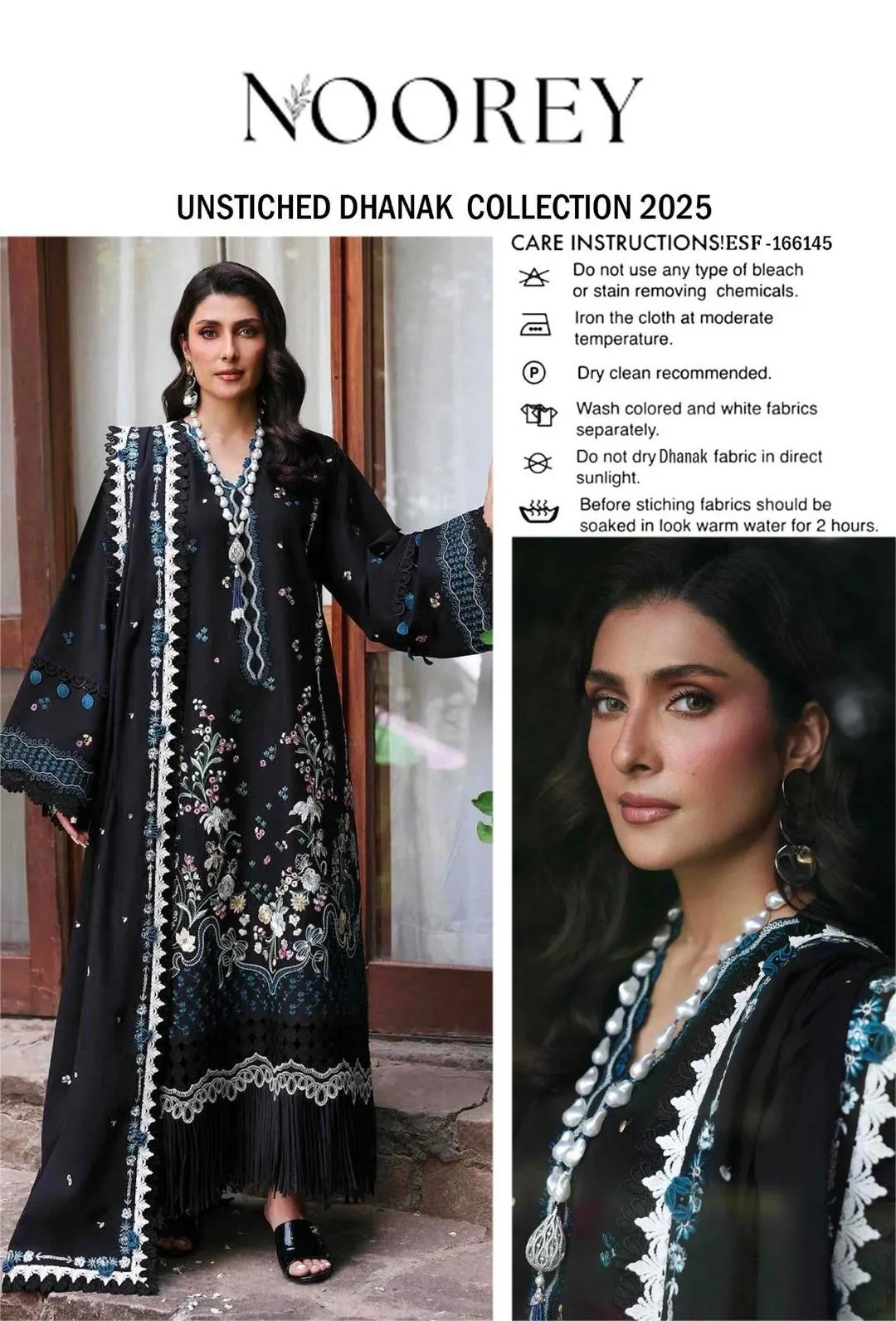 3 Pcs Women's Unstitched Embroidered Suit