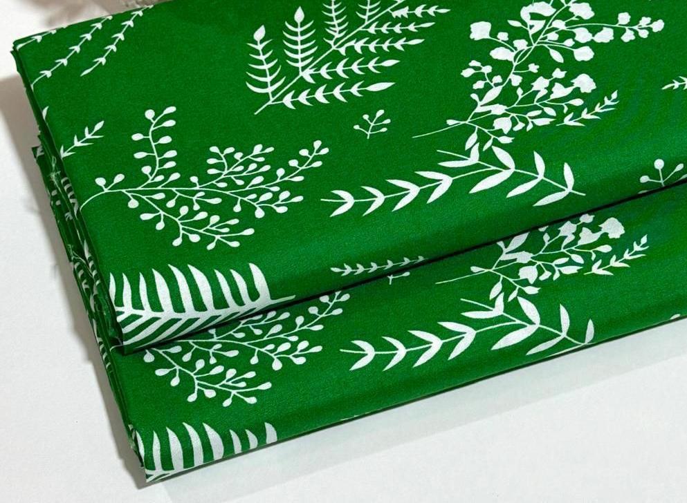 2 Pcs Women's Unstitched Printed Suit